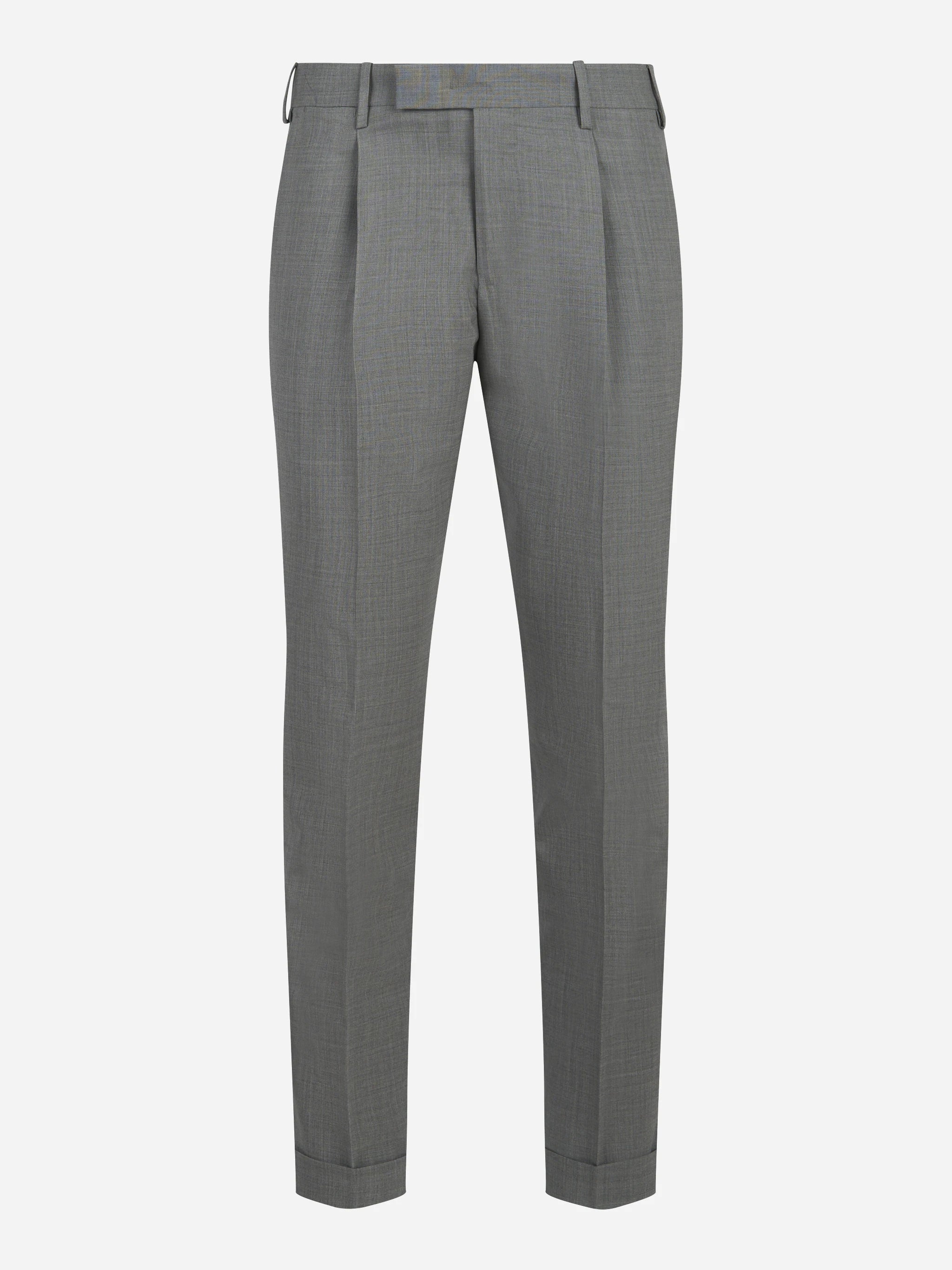 Pantalone Rebel in fresco lana stretch grigio