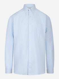 Camicia over button down con motivo a righe