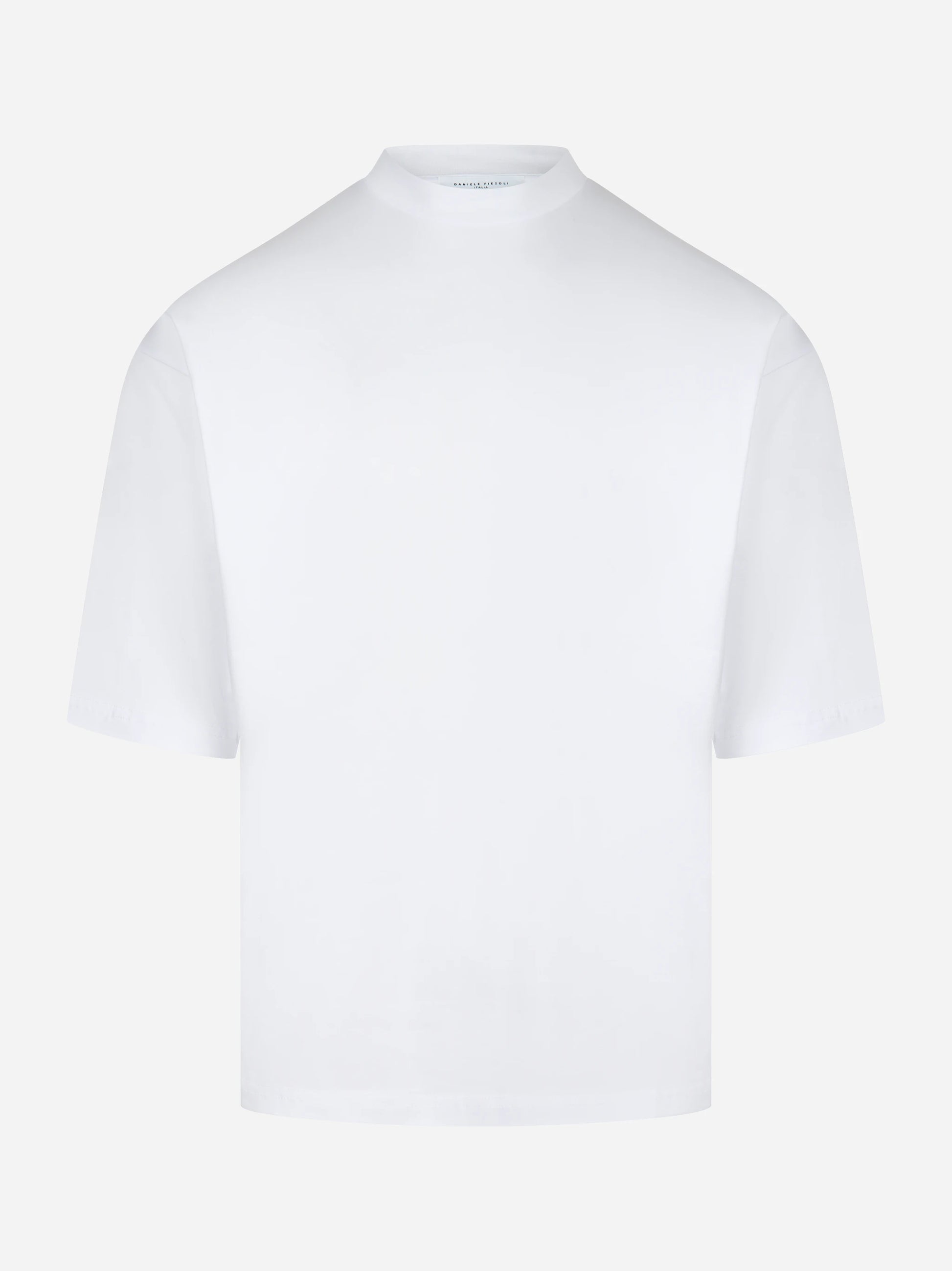 T-shirt oversize in cotone bianca