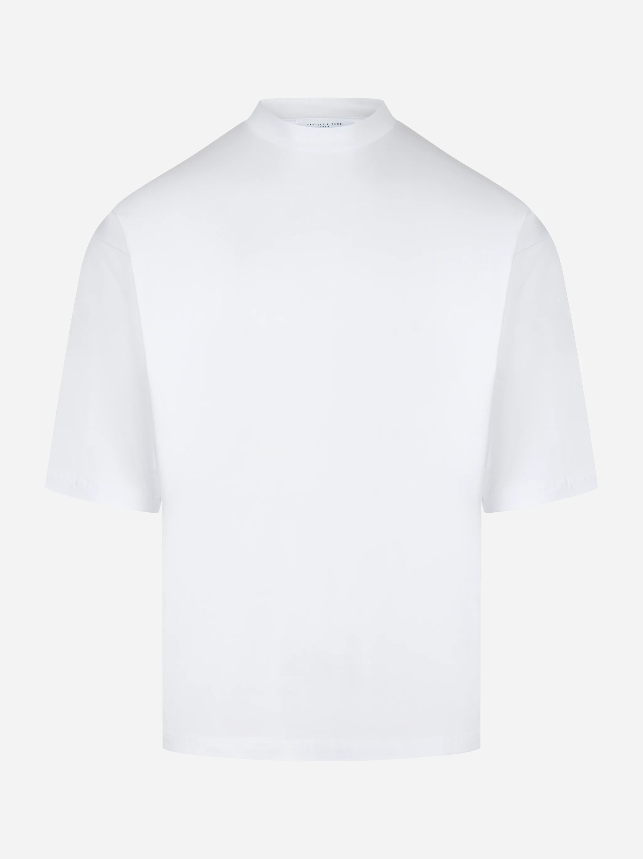 T-shirt oversize in cotone bianca