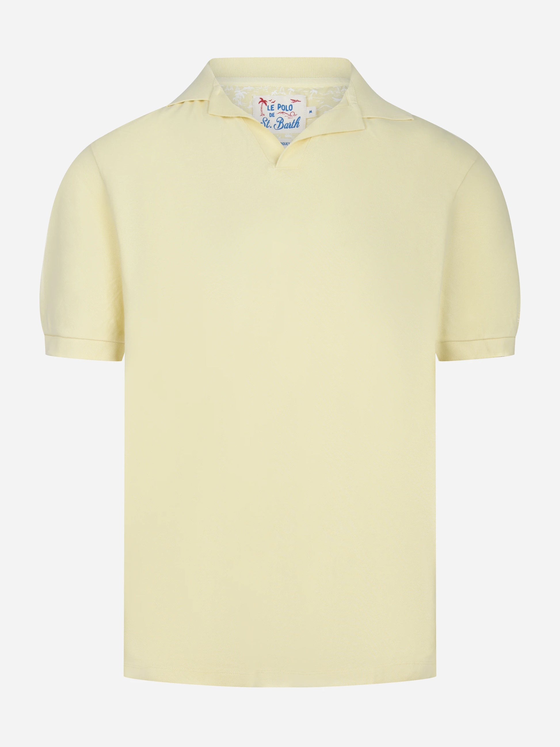 Polo skipper Charles in cotone stertch giallo
