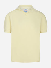 Polo skipper Charles in cotone stertch giallo