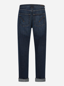 Jeans loose fit Erwin in denim fermo blu