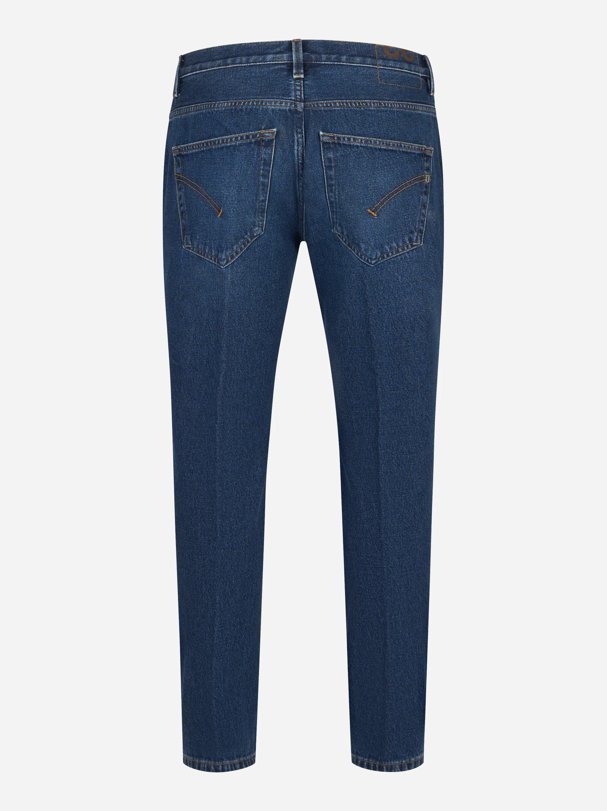 Jeans carrot fit Brighton in denim fermo