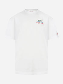 T--shirt girocollo Delmar "Money Can't buy Happiness"