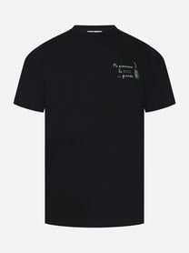 T-shirt girocollo Portofino "Mi Piaccione le Bocce Grandi"