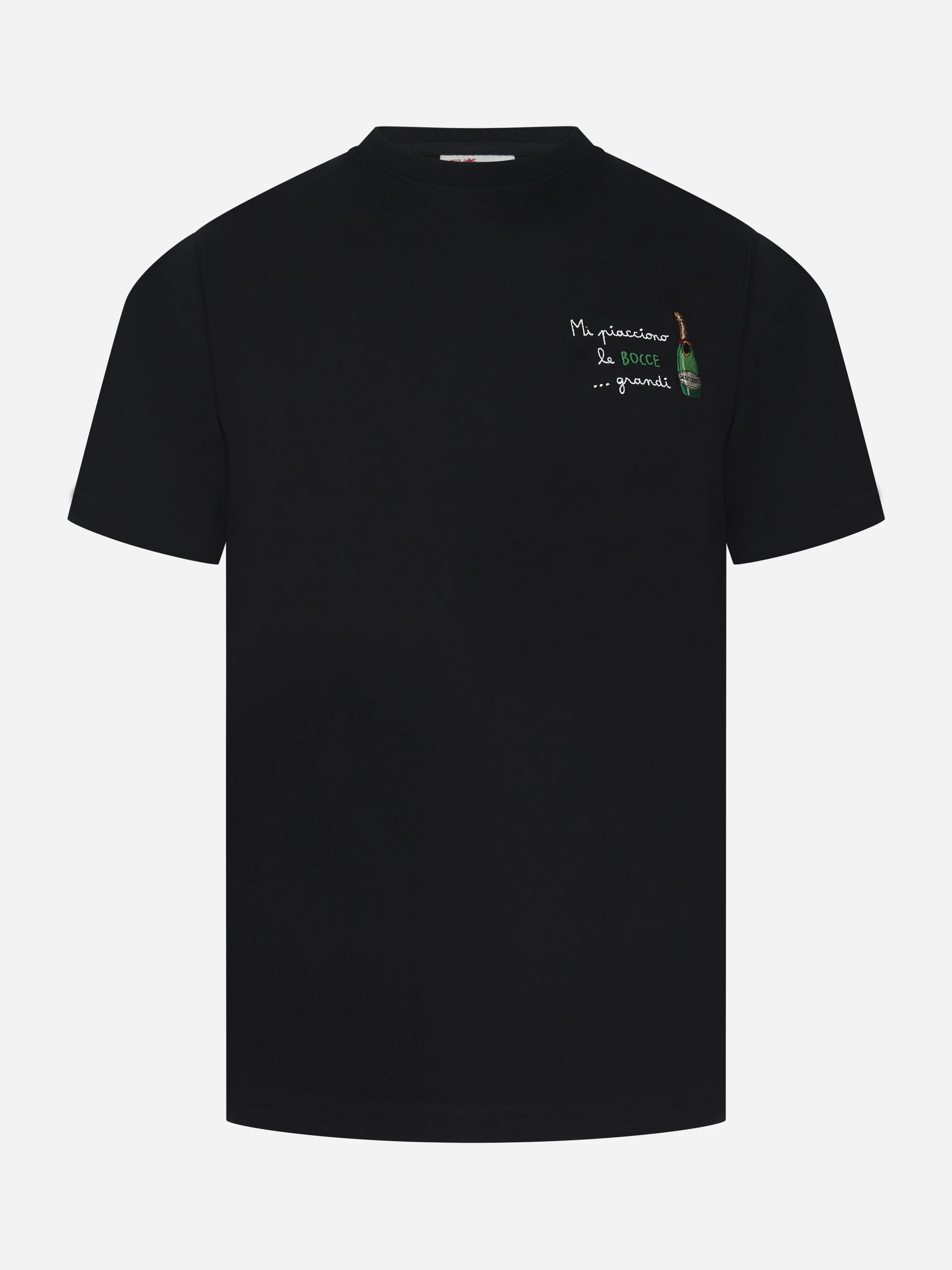T-shirt girocollo Portofino "Mi Piaccione le Bocce Grandi"