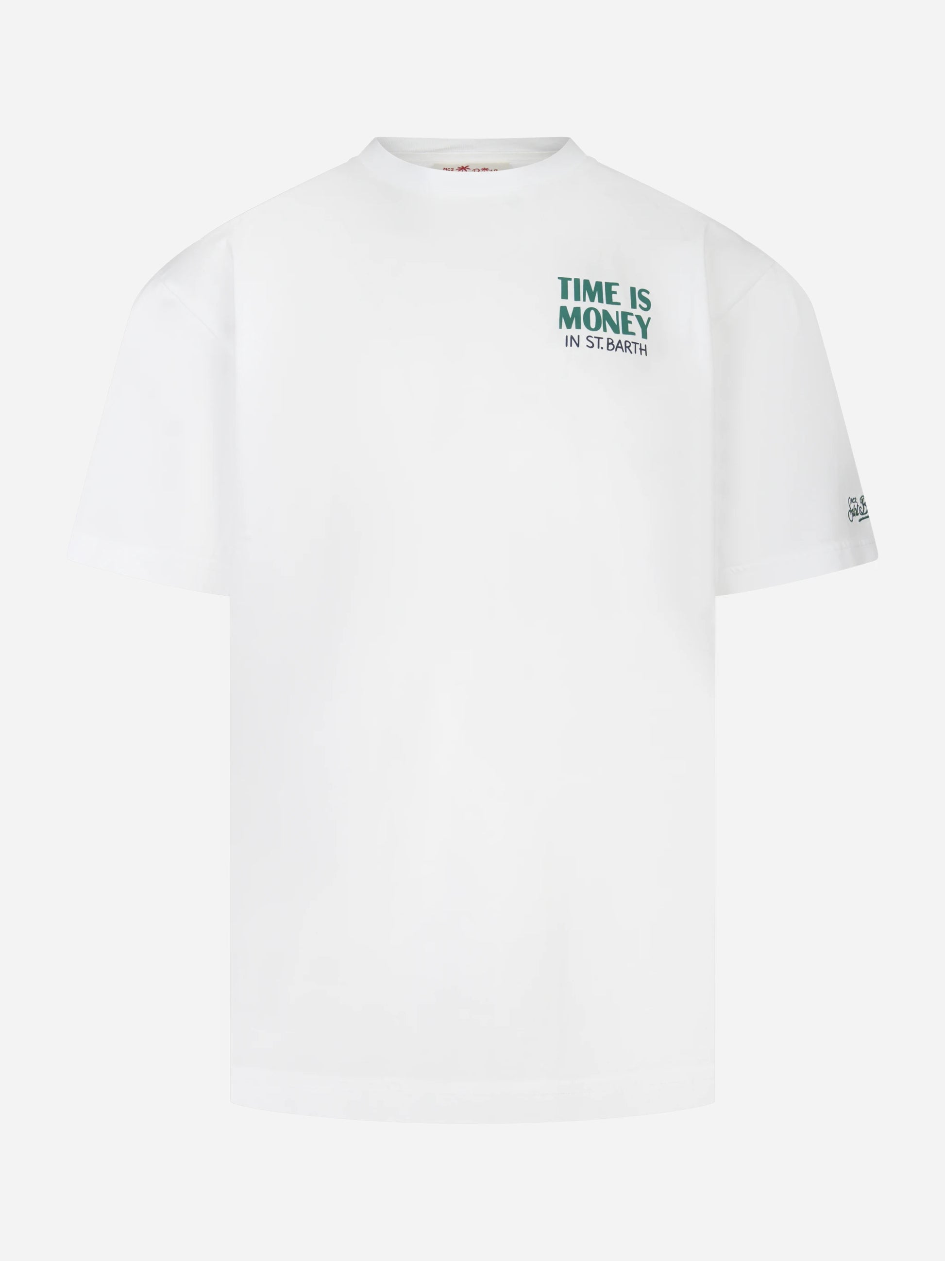 T-shirt girocollo Delmar "Time is Money"