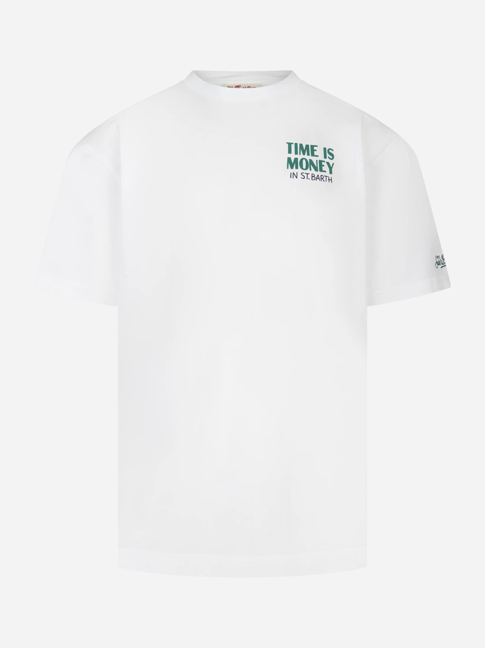 T-shirt girocollo Delmar "Time is Money"