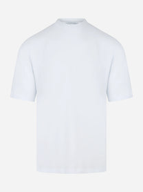 T-shirt in cotone stretch loose fit bianca