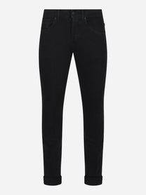 Jeans skinny fit George in denim stretch nero