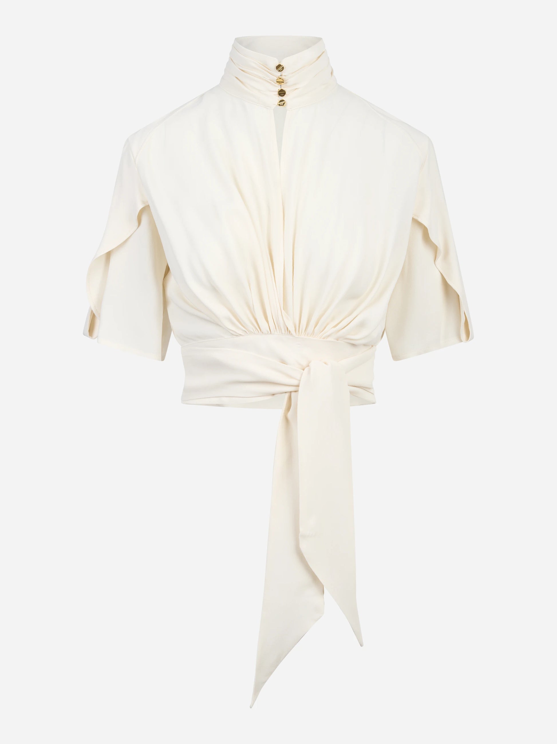 Blusa in georgette di viscosa