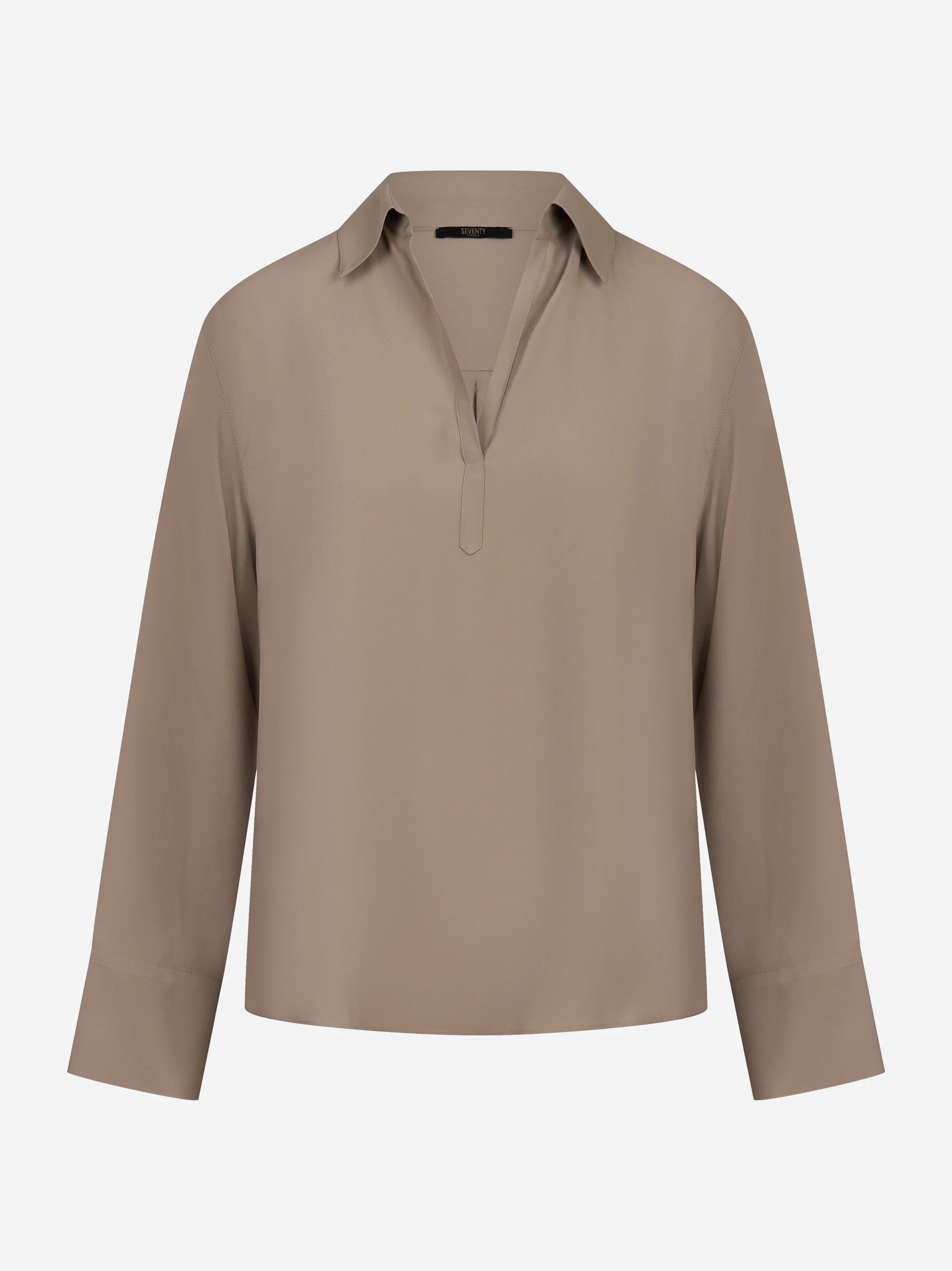 Camicia in Crepe Misto Seta