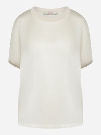 T-shirt over in seta