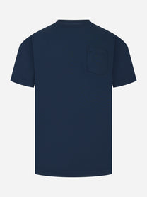 T-shirt girocollo Bakewell con taschino blu