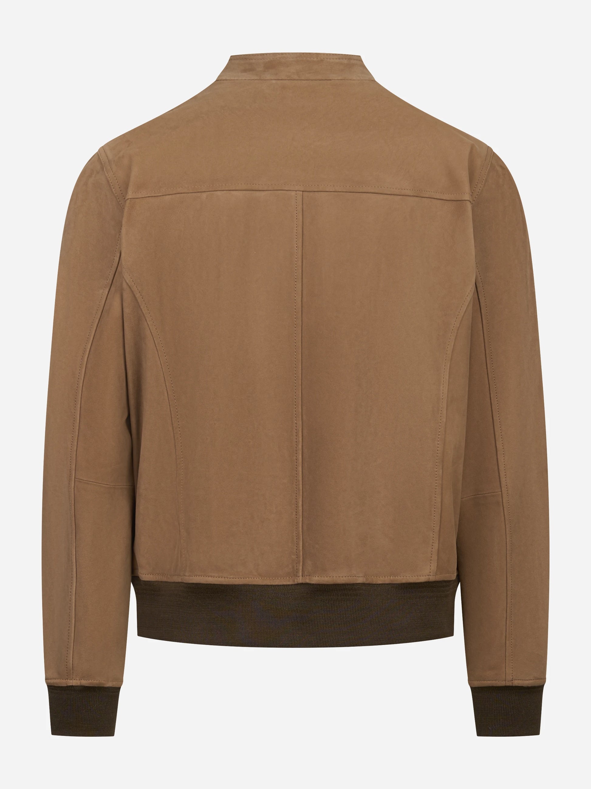 Giacca in pelle New York in suede Beige