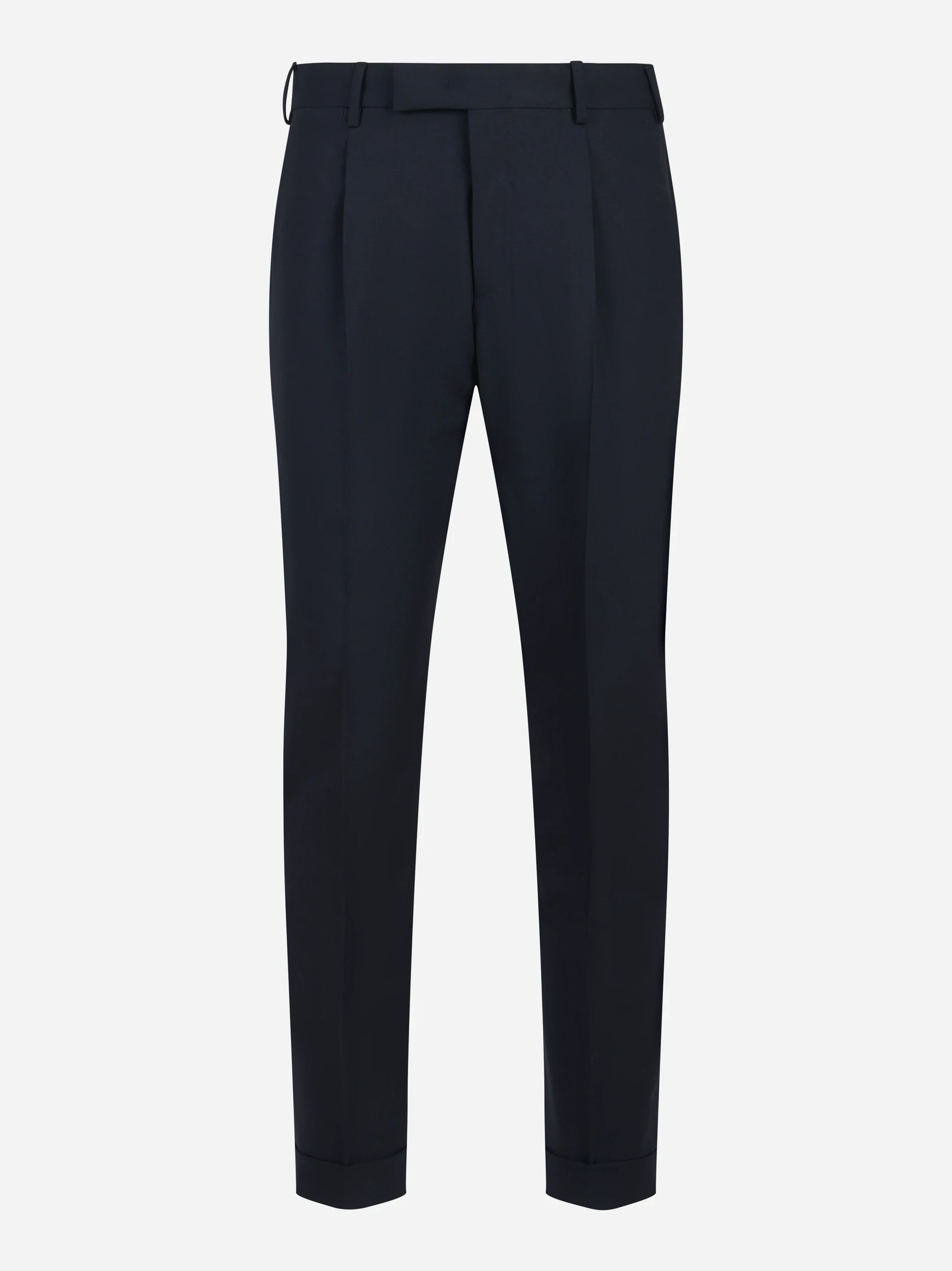 Pantalone Rebel in fresco lana stretch blu