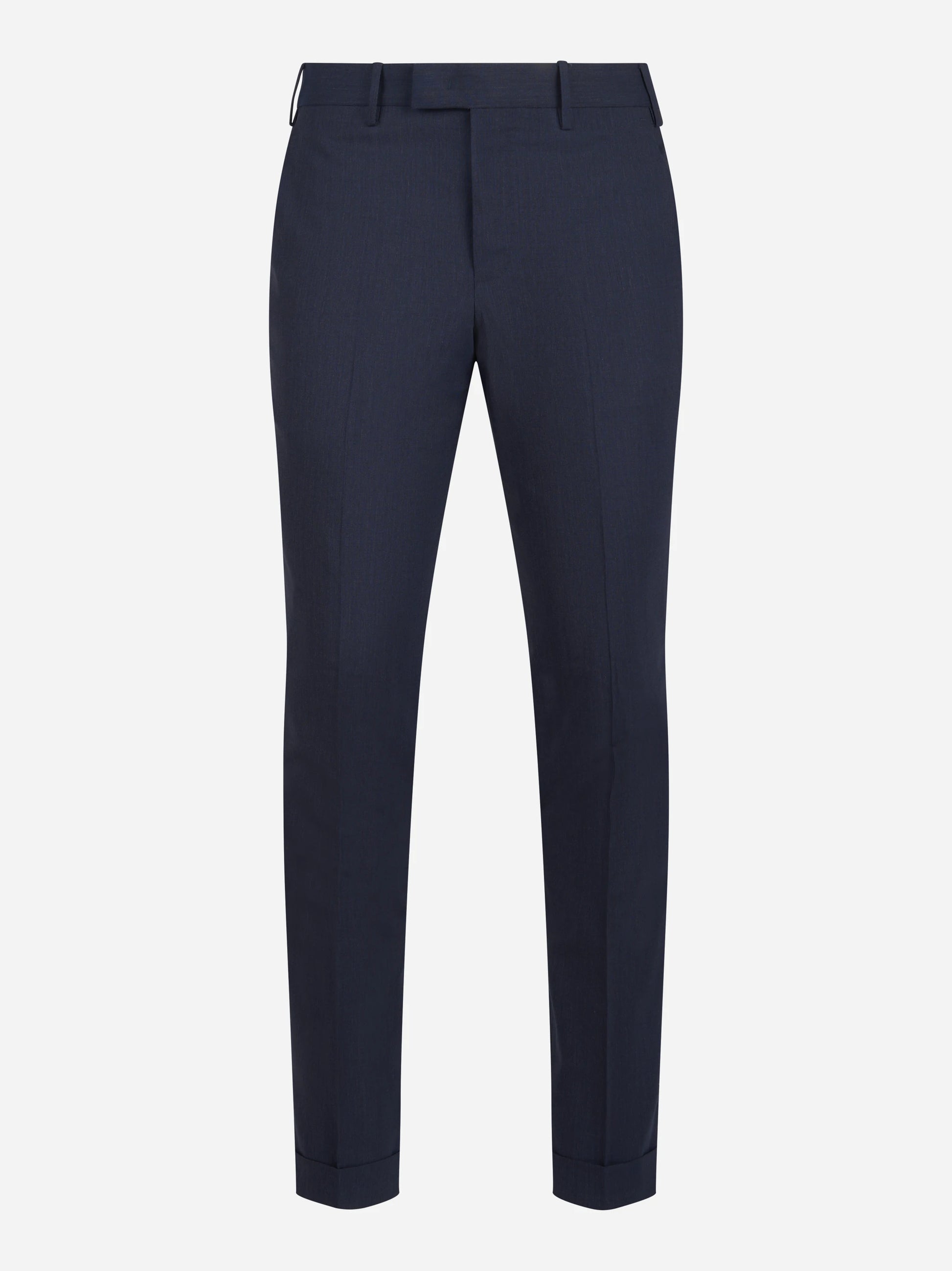 Pantalone Master in lana stretch blu