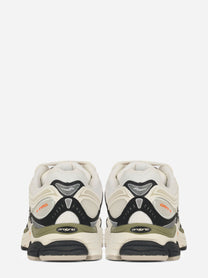 Sneakers Progrid Omni 9 in pelle e tela beige