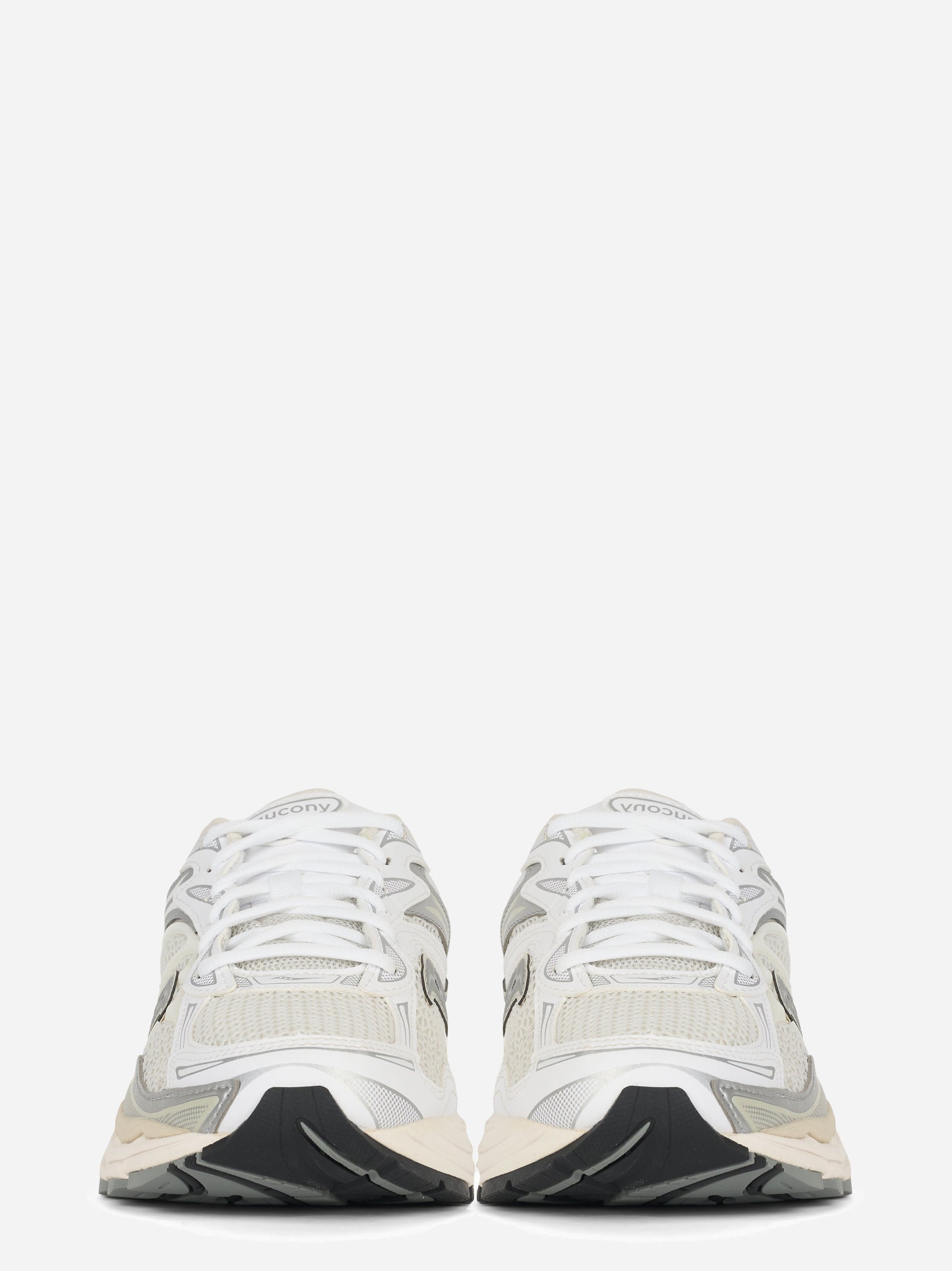 Sneakers Progrid Omni 9 in pelle e tela bianca