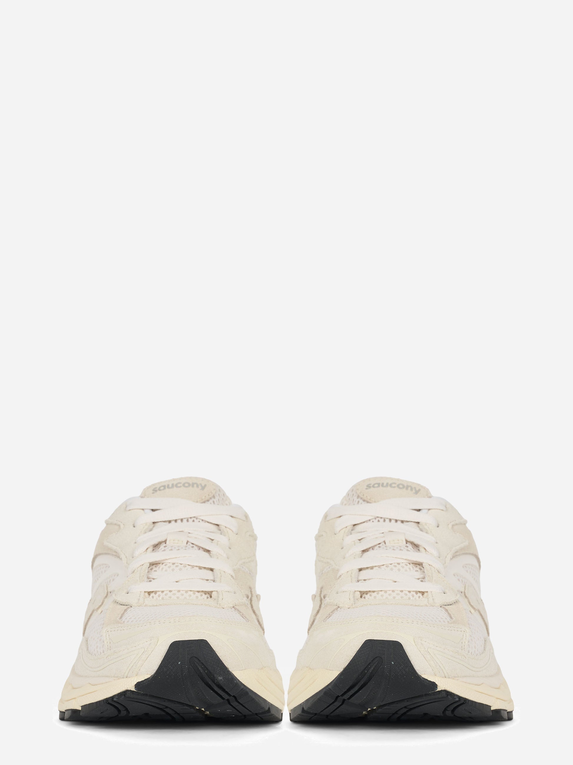 Sneakers Progrid Omni 9 in suede e tela bianca