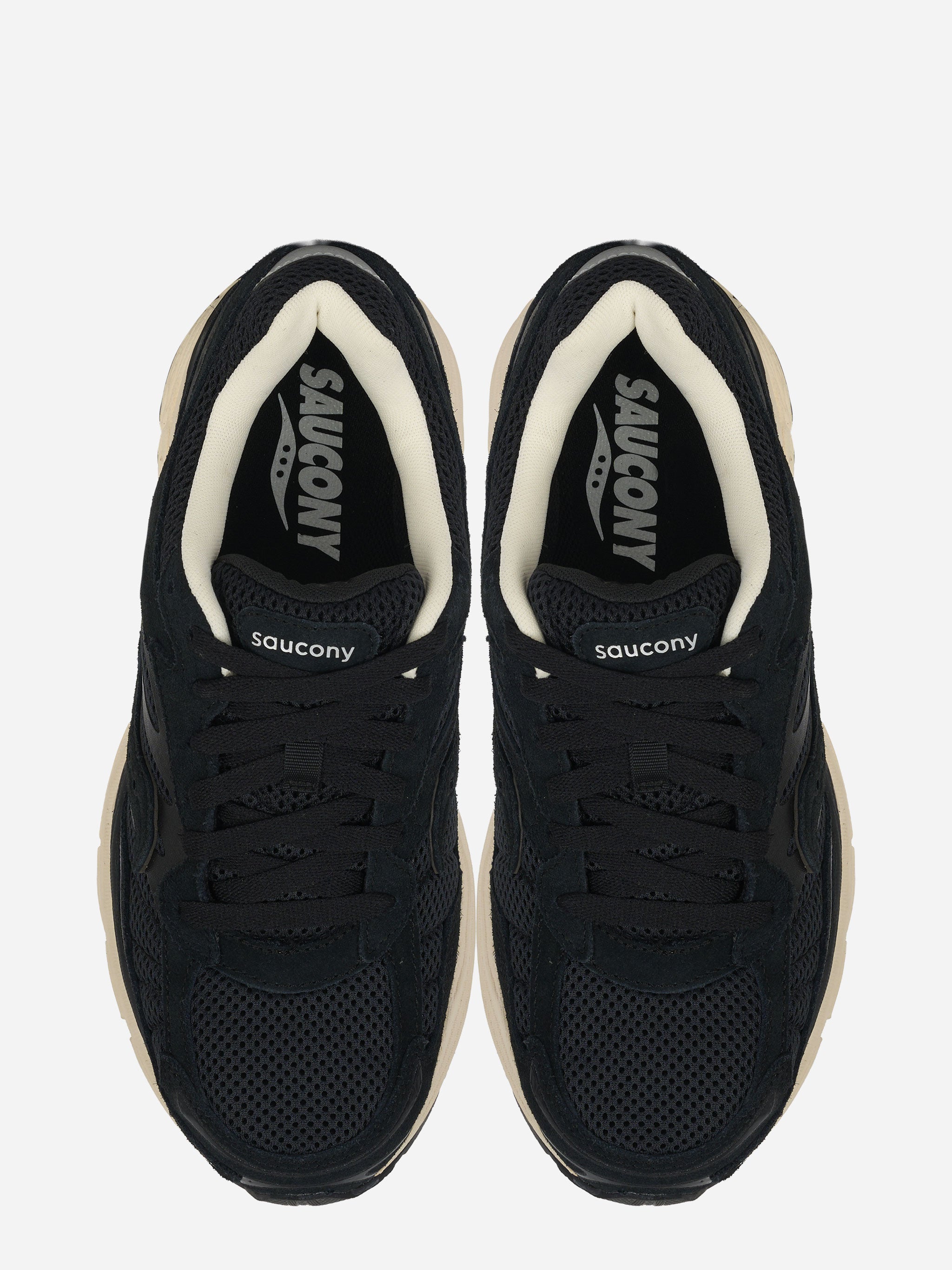 Sneakers Progrid Omni 9 in suede e tela nera