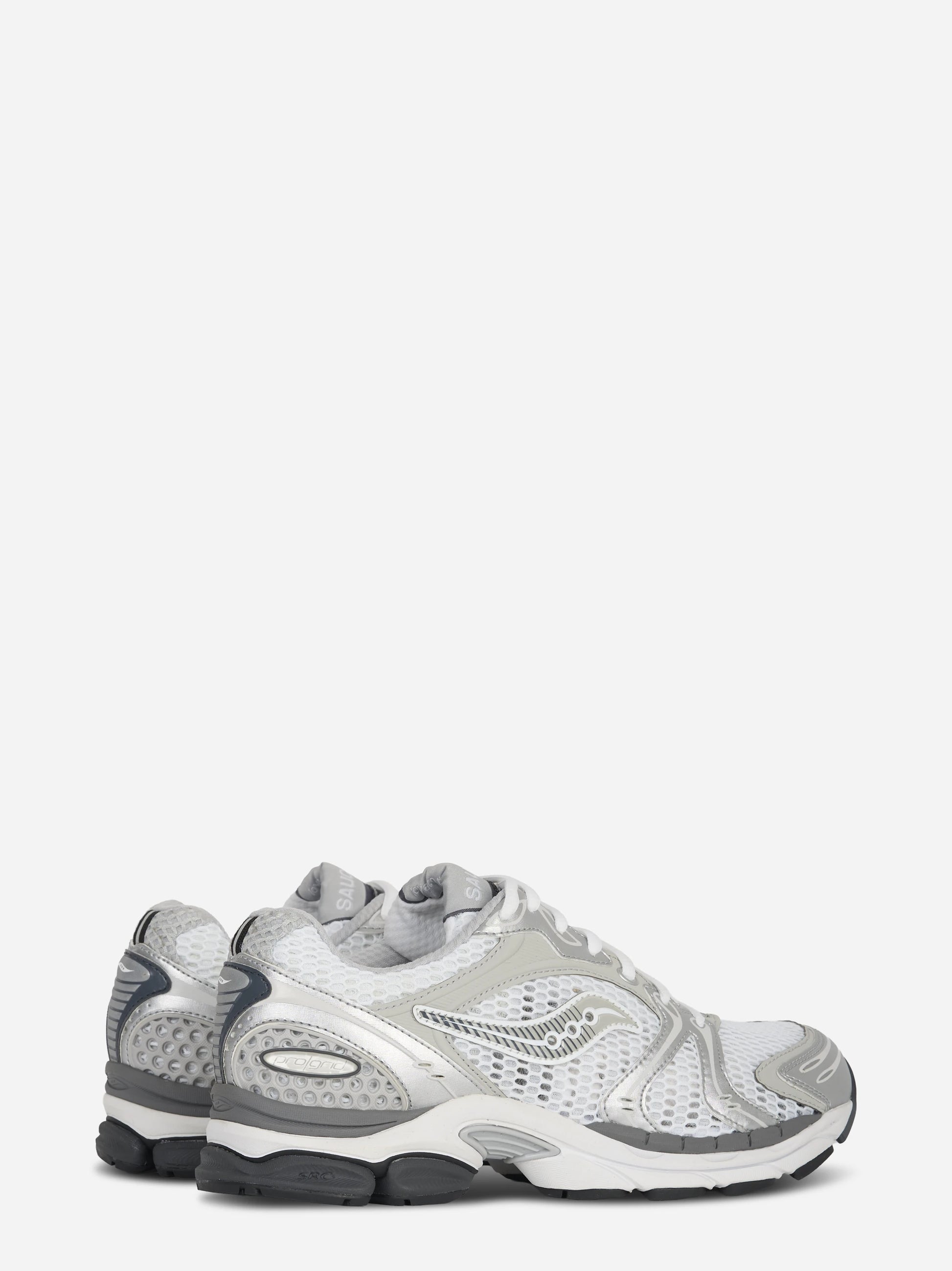 Sneakers Triumph bianche e argento