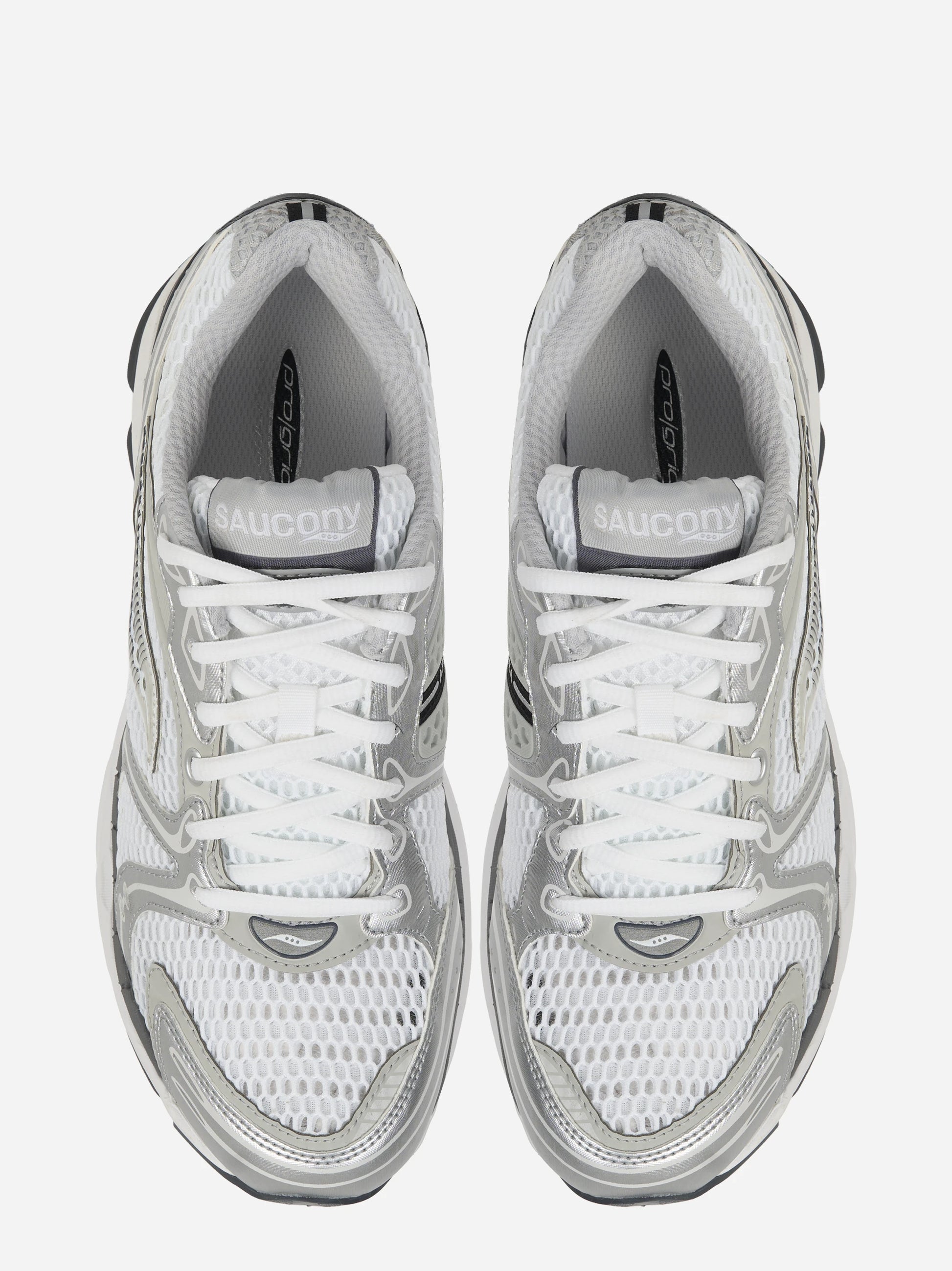 Sneakers Triumph bianche e argento