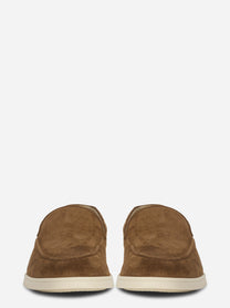 Mocassino marrone in suede