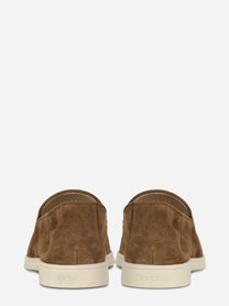 Mocassino marrone in suede
