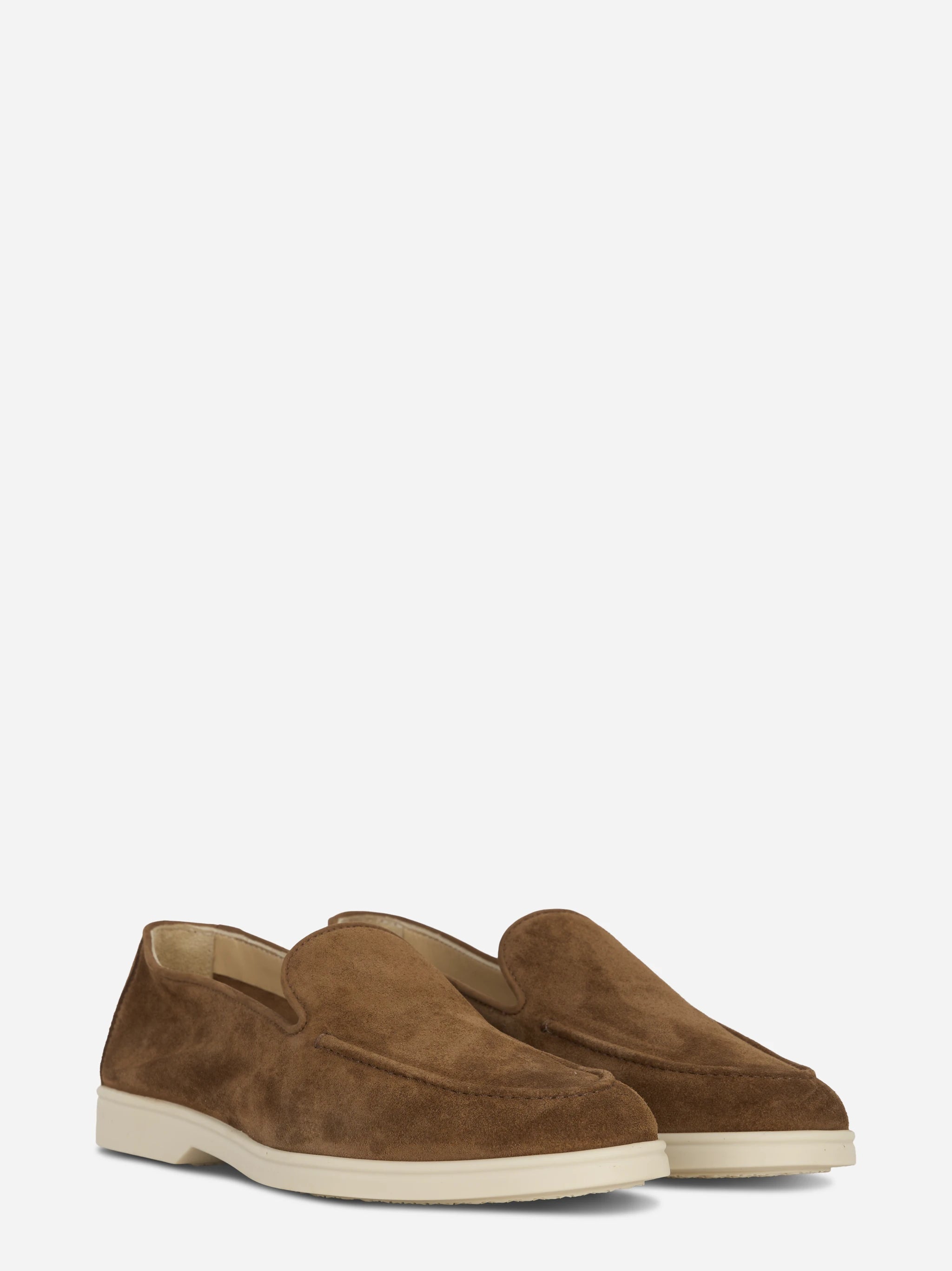 Mocassino marrone in suede