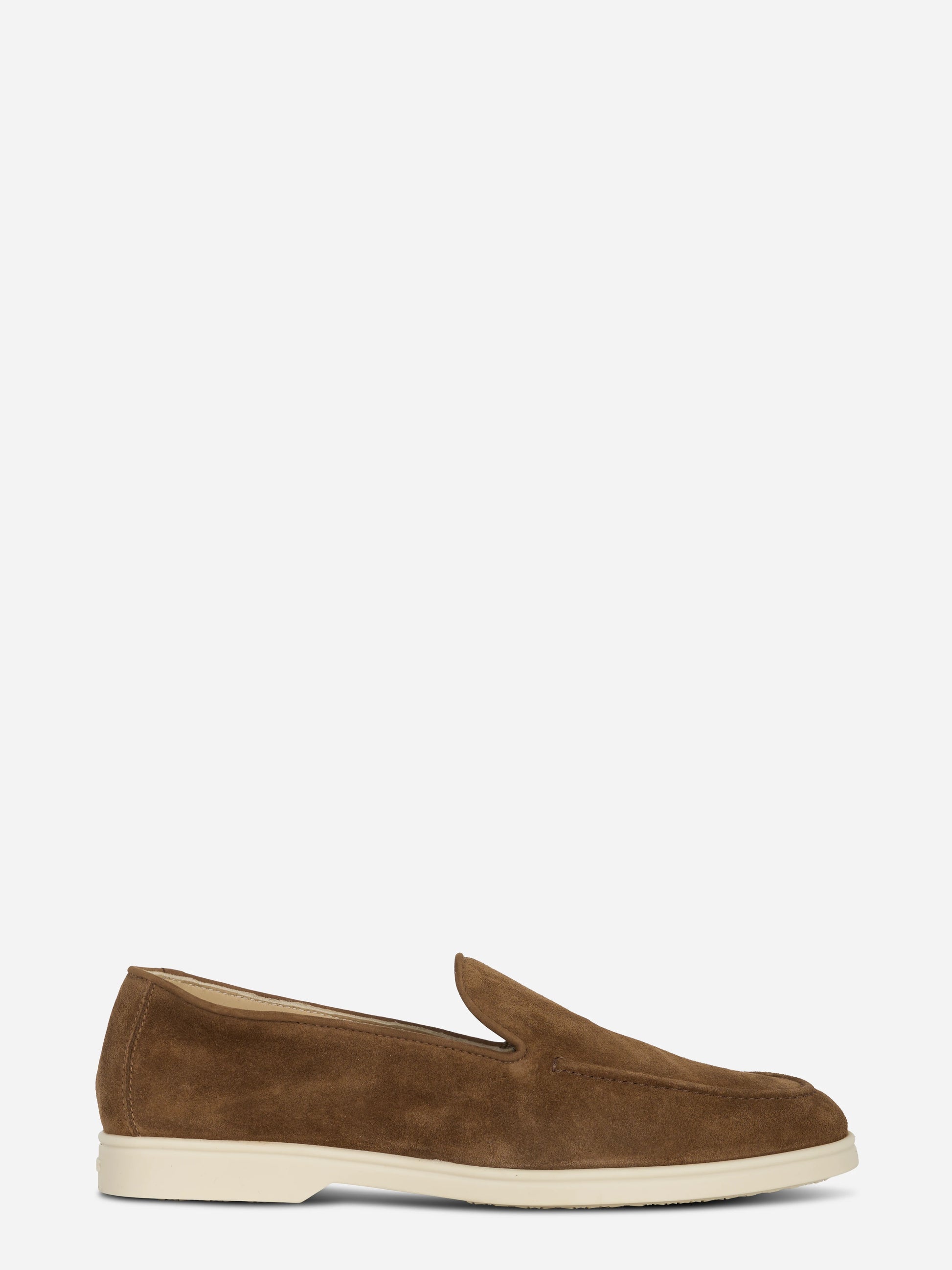 Mocassino marrone in suede