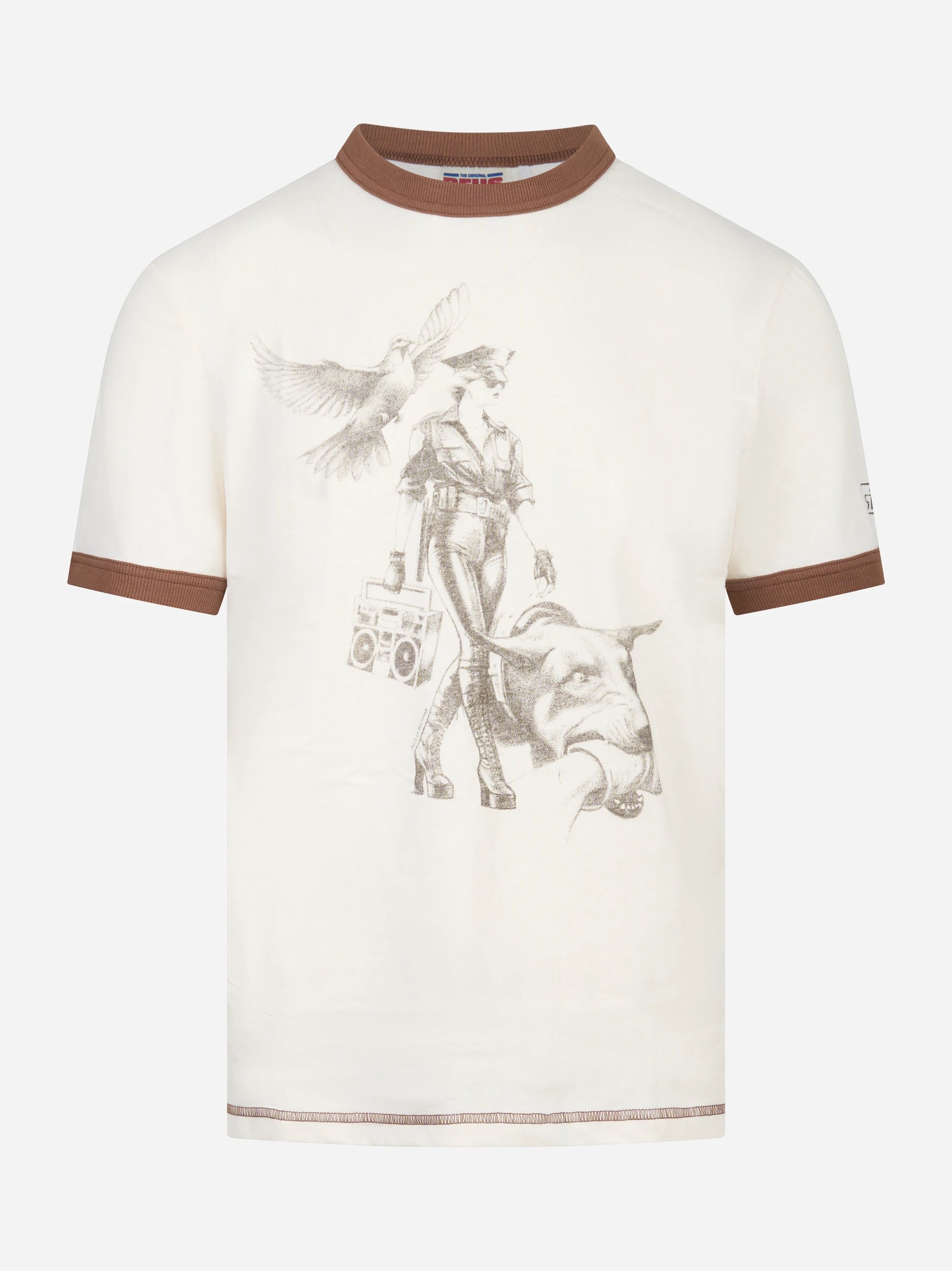 T-shirt Beat Down bianca