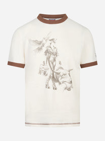 T-shirt Beat Down bianca