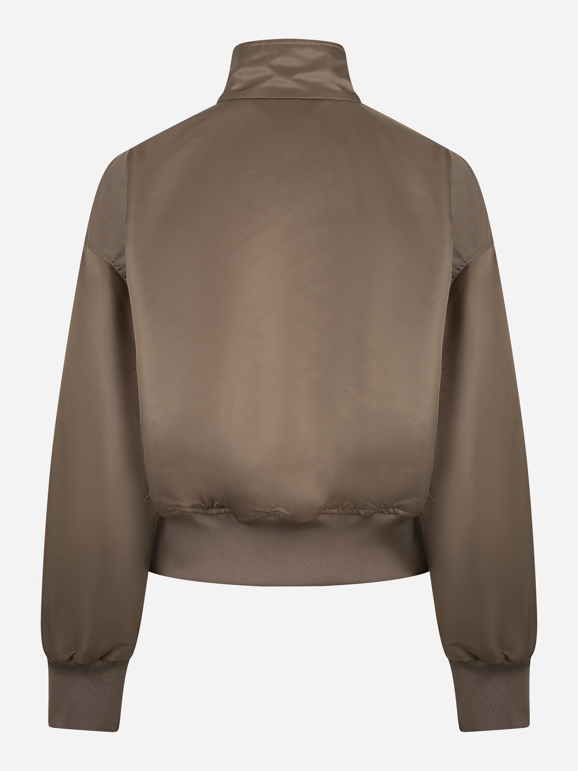 Bomber in nylon beige