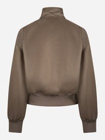 Bomber in nylon beige