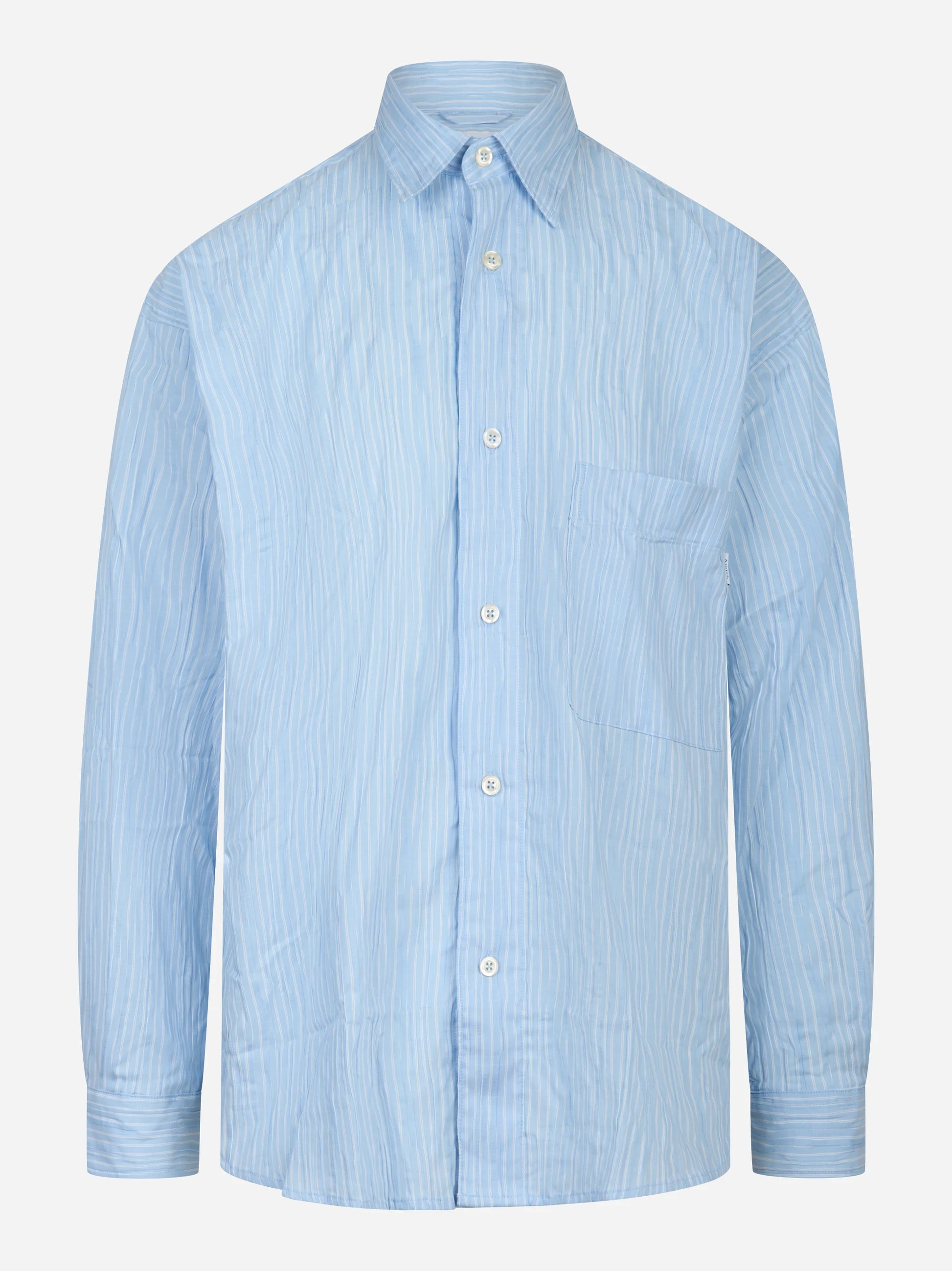 Camicia over con motivo a righe