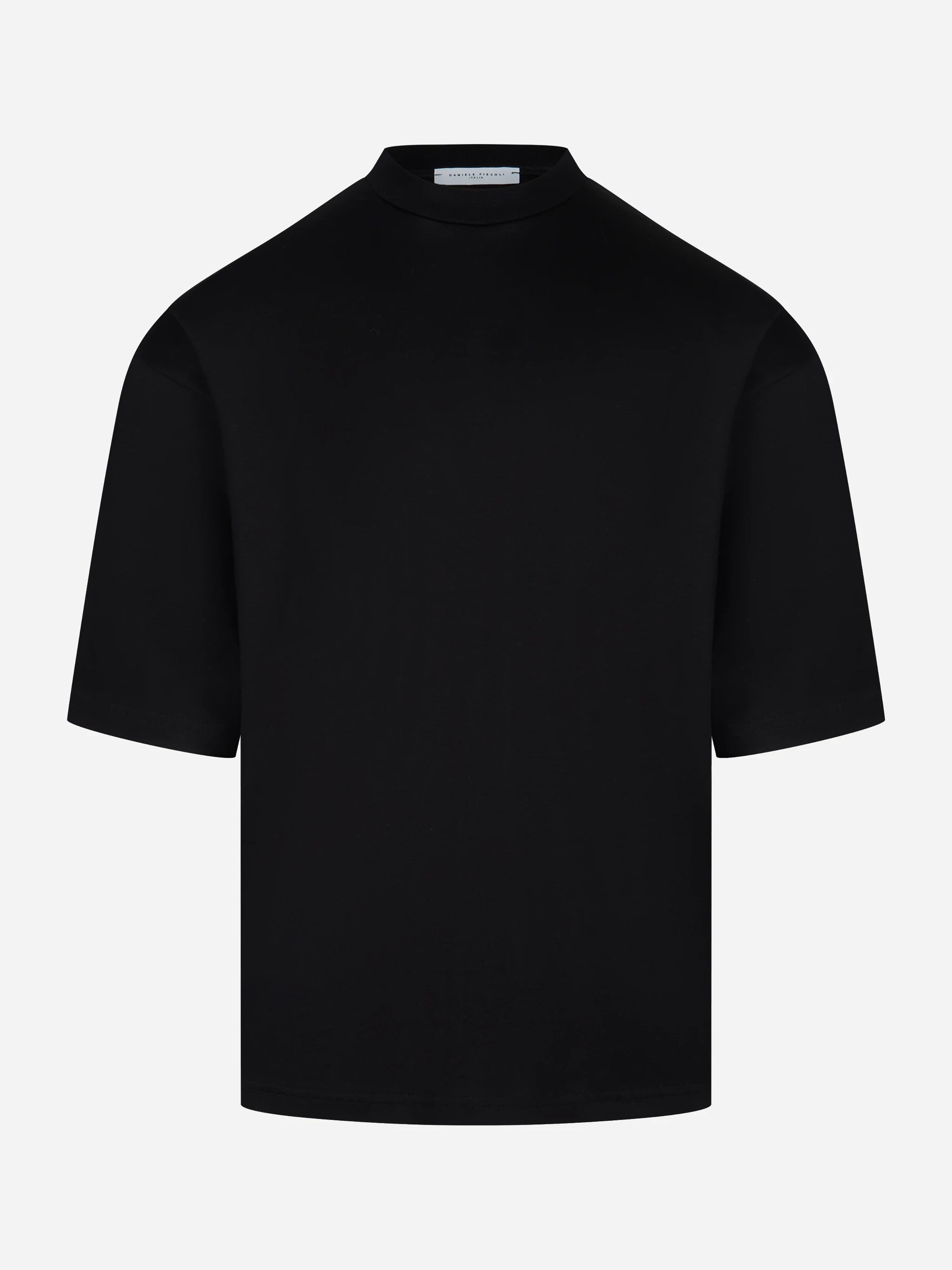 T-shirt oversize in cotone nera