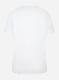 T-shirt manica corta con logo bianca