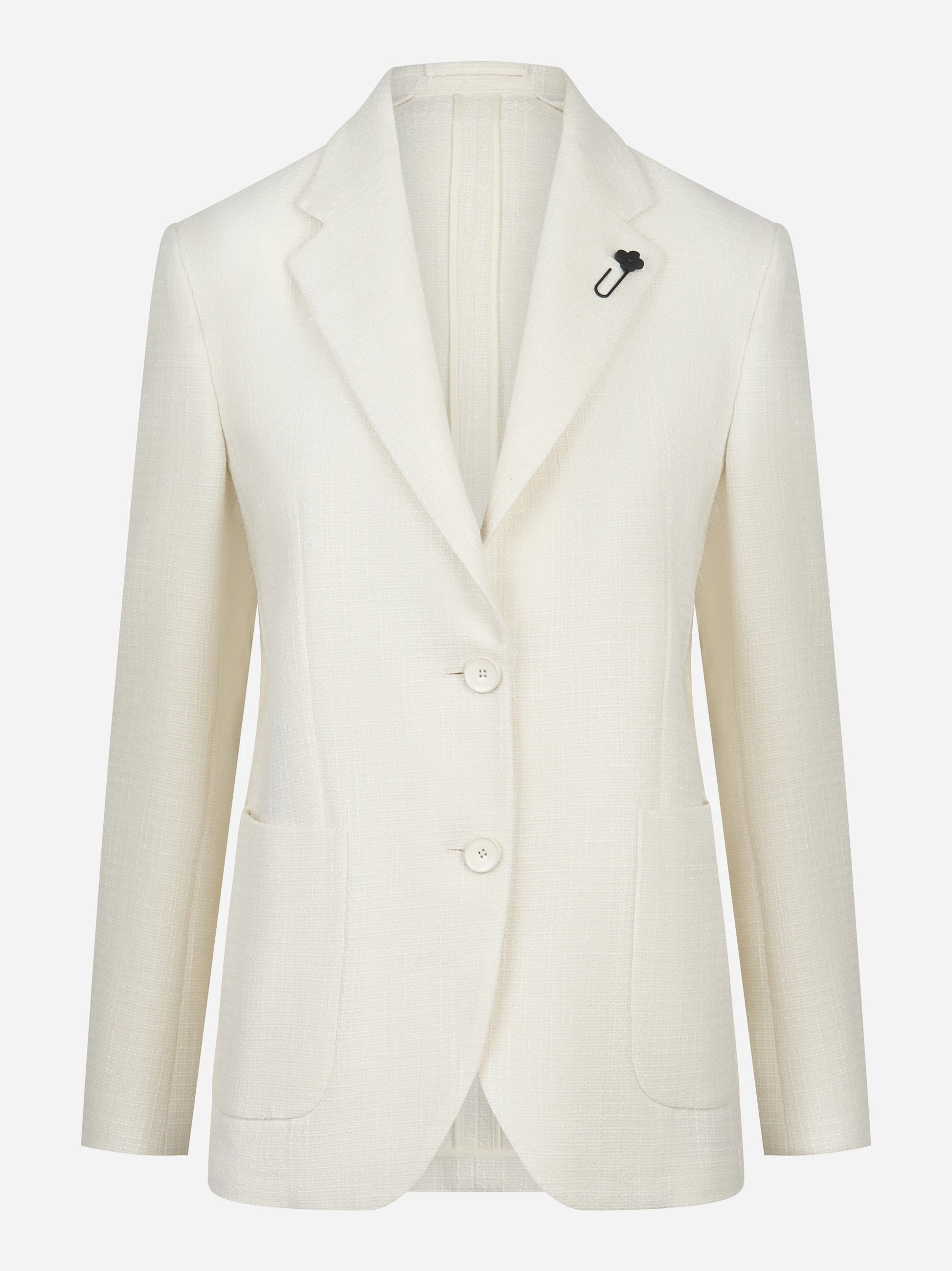 Blazer monopetto bianco
