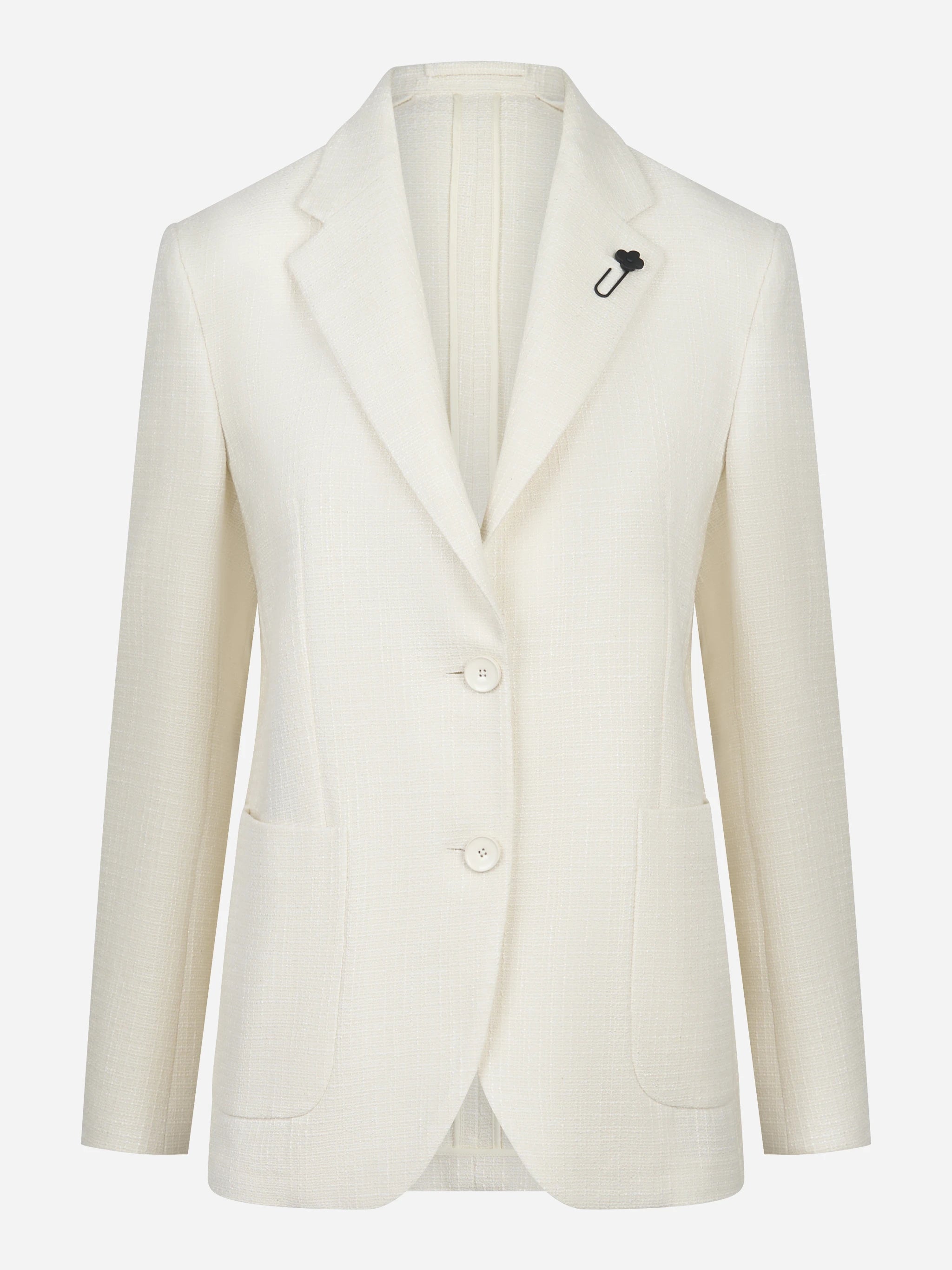 Blazer monopetto bianco