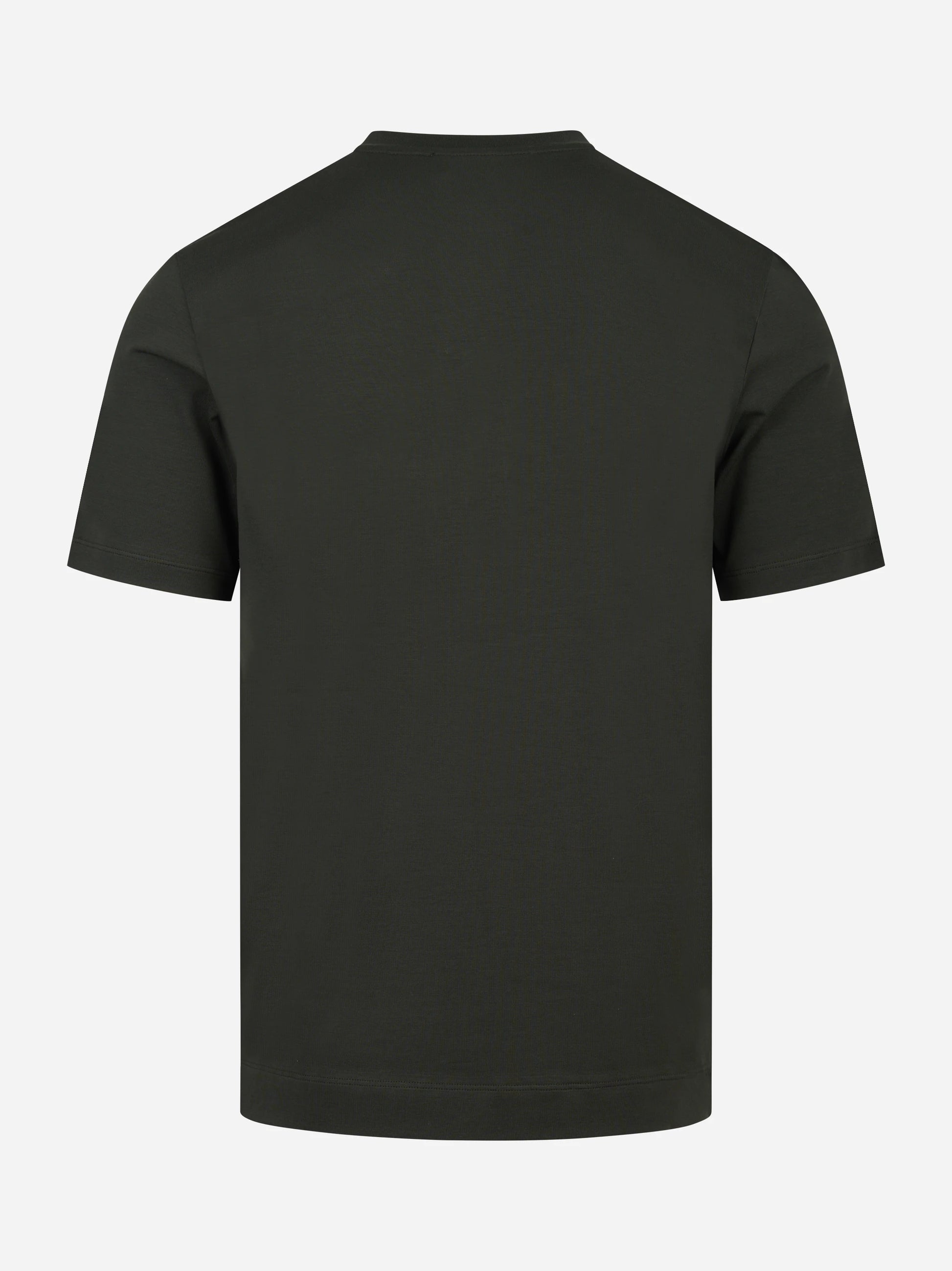 T-shirt manica corta verde in cotone ossigeno