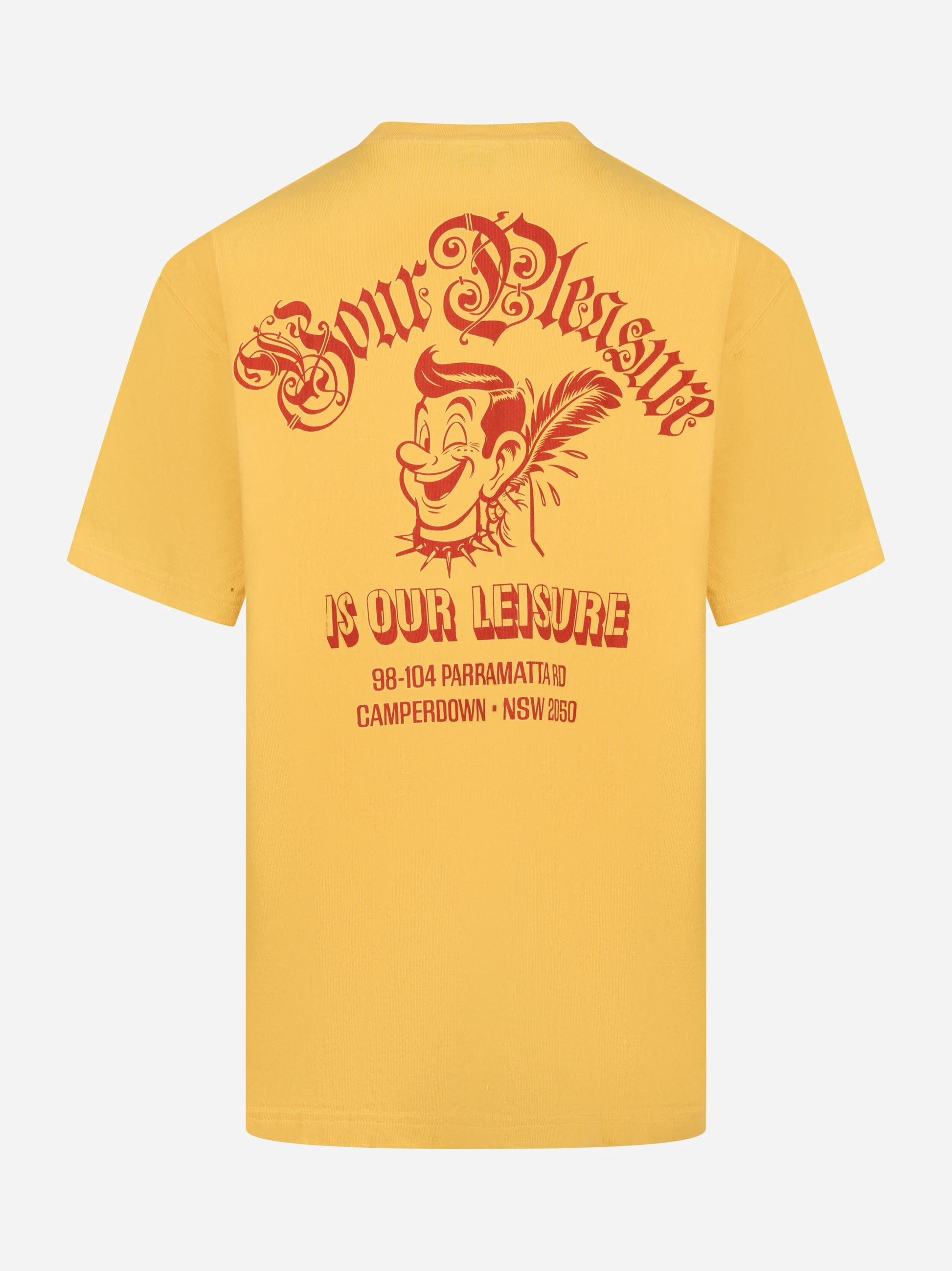 T-shirt Ruff And Smooth gialla