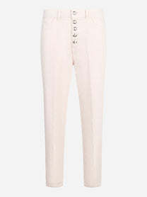 Jeans Koons loose fit denim fermo rosa