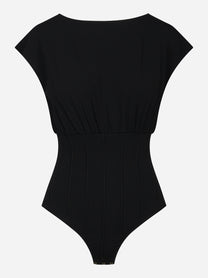 Body in maglia con collana