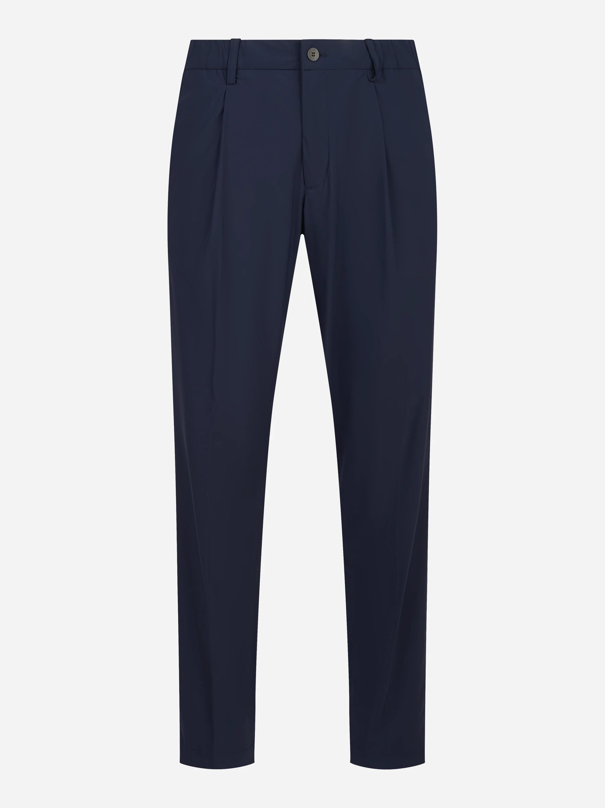Pantalone tecnico con elastico in vita blu