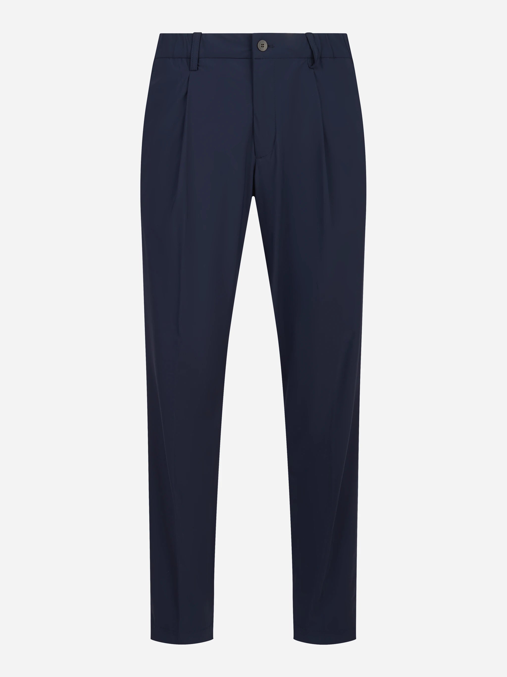 Pantalone tecnico con elastico in vita blu