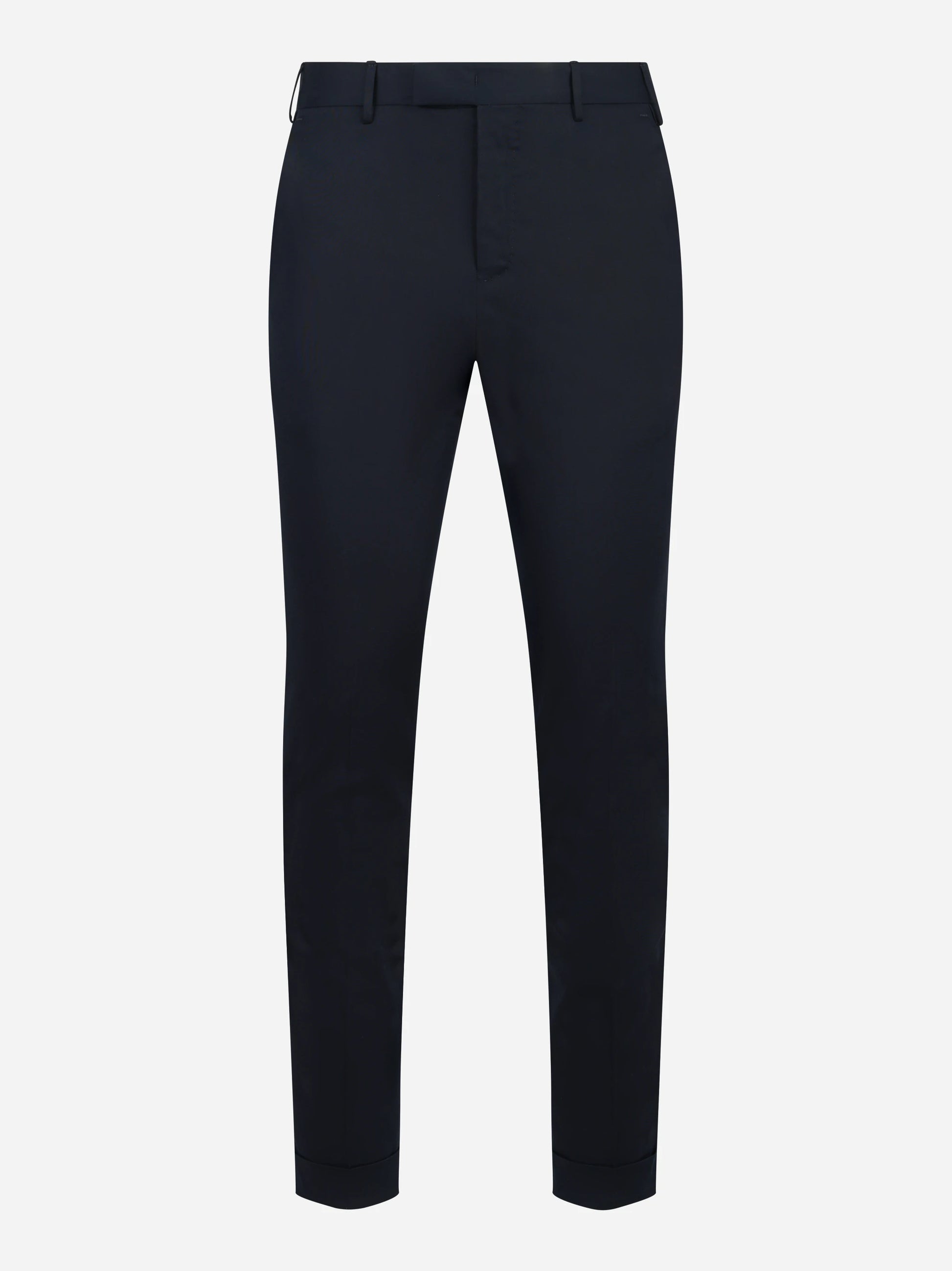 Pantalone Master in cotone seta stretch blu