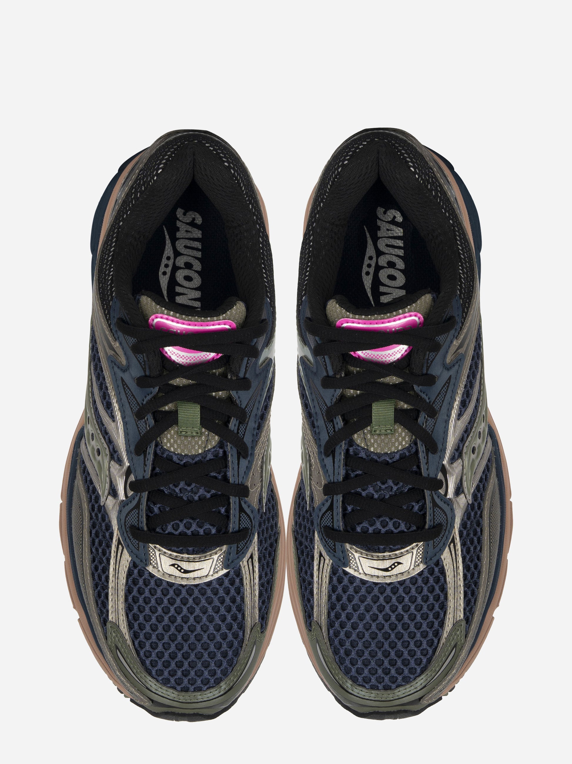 Sneakers Progrid Omni 9 in Pelle e tela blu