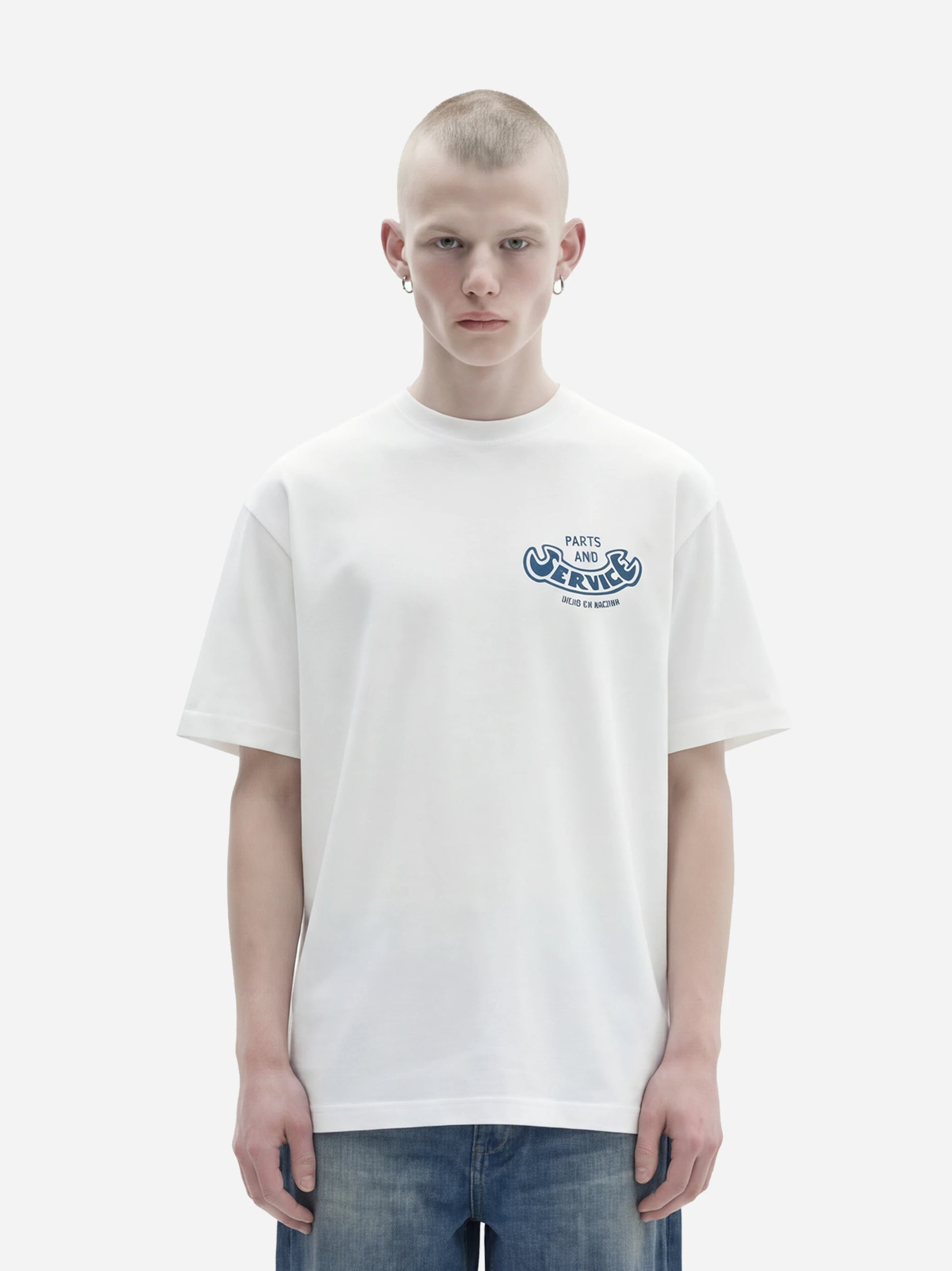 T-shirt Ruff And Smooth bianca